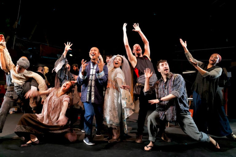 actors onstage at the Wilma Theater