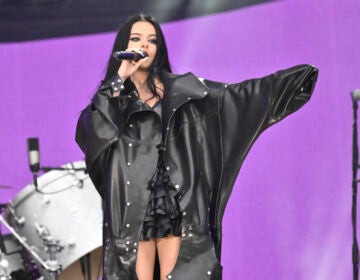Musical artist Jessie Murph performs on stage