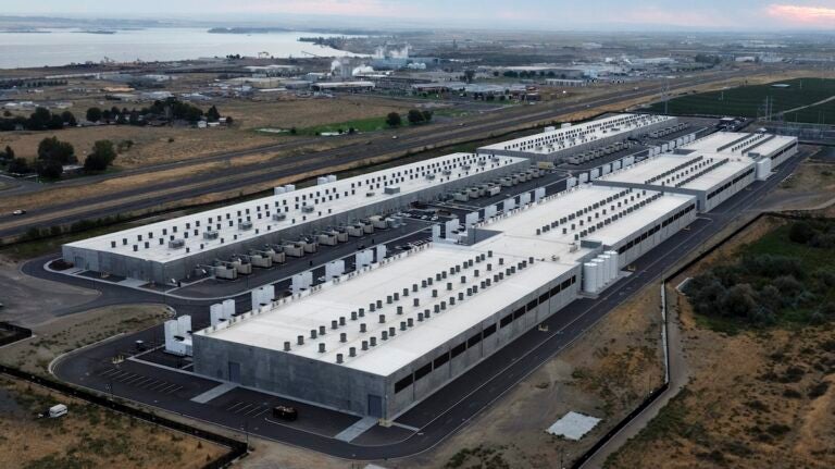 AI Data Centers Amazon Web Services data center is seen on Thursday, Aug. 22, 2024, in Boardman, Ore. (AP Photo/Jenny Kane)