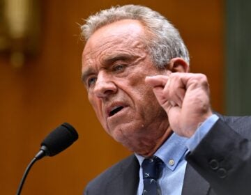Secretary of Health and Human Services Robert F. Kennedy Jr. appears before a Senate committee on Health, Education, Labor and Pensions hearing at the U.S. Capitol on Wednesday, May 14, 2025, in Washington. (AP Photo/John McDonnell)