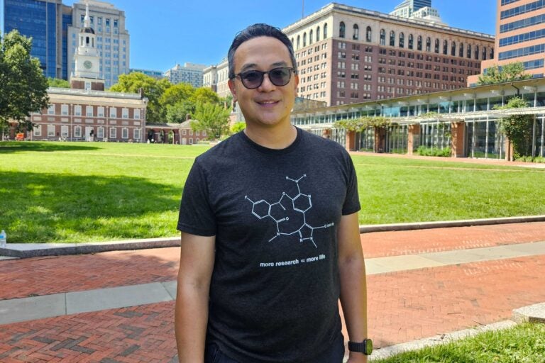 Michael Hu smiles