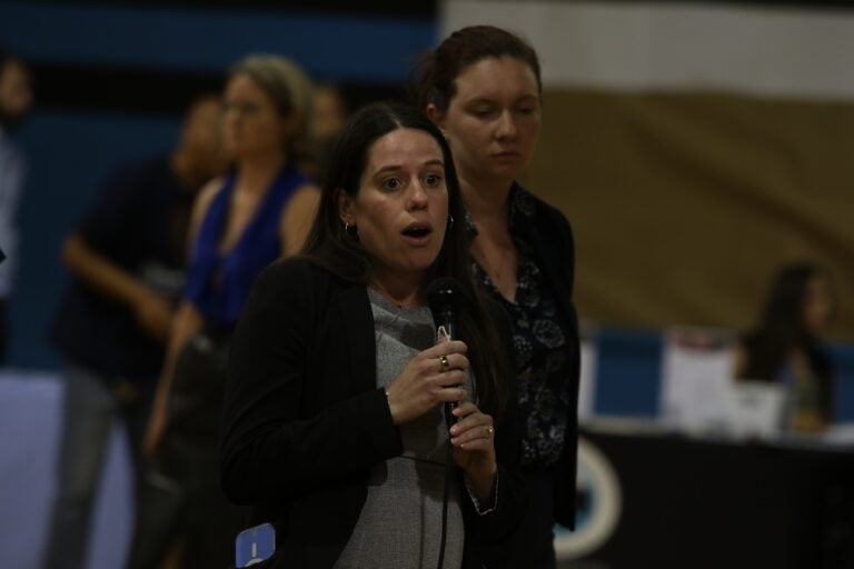 Marianne Aguilar speaks