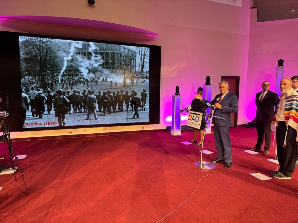 Display photos of 1970's Kent State massacre