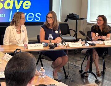 Delaware Congresswoman Sarah McBride hears from mass shooting survivor