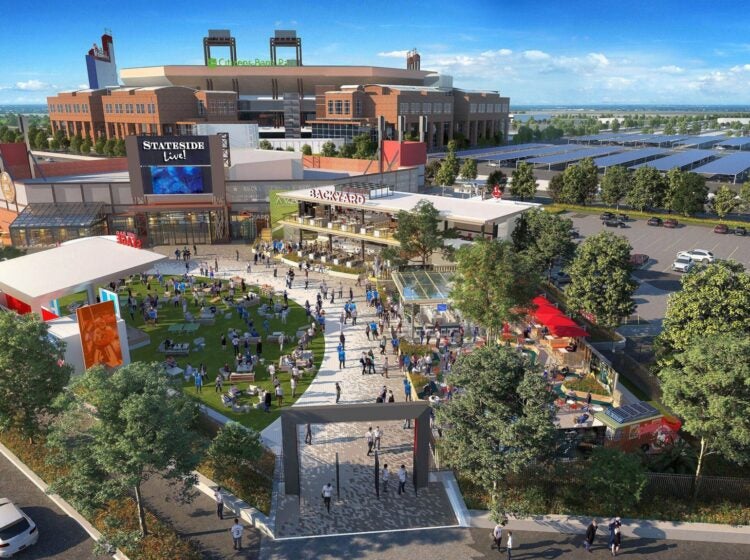 A rendering of the Stateside Live! expansion