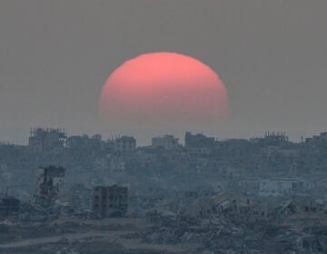 Sunset in Gaza