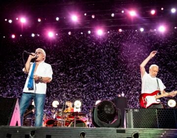 The Who live on stage