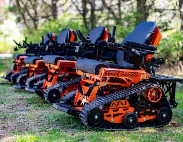 four Trackchairs