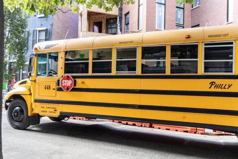 09 12 2025 k paynter philly schools random file Yellow school bus in fishtown