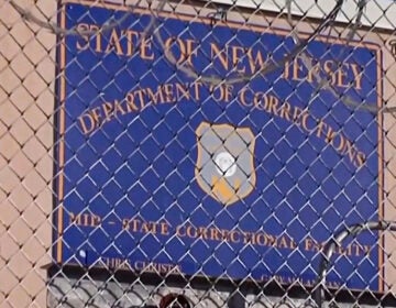 a sign for The Mid-State Correctional Facility