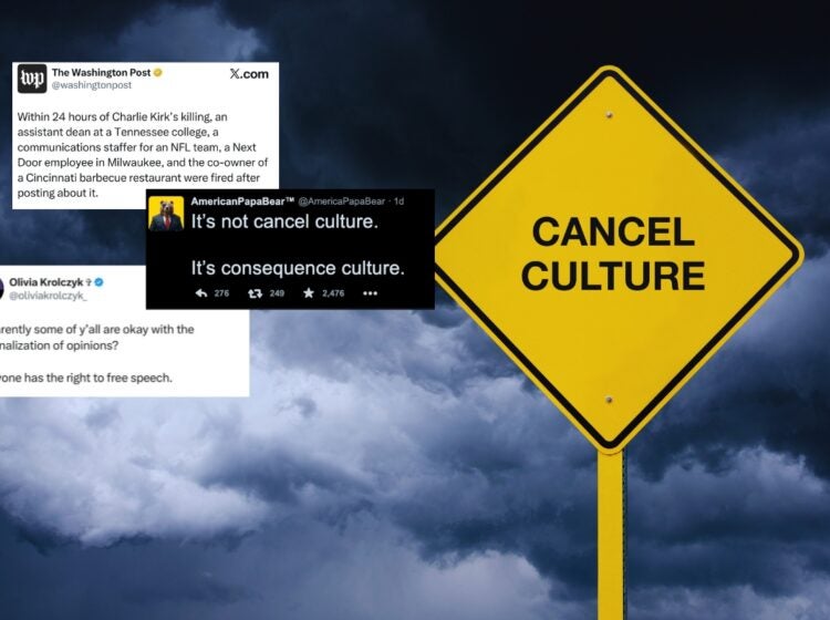 Free speech and cancel culture. Now, the right is calling for people to be cancelled, fired and potentially investigated by federal agencies for what they say online.