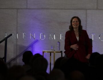 Amy Coney Barrett smiles