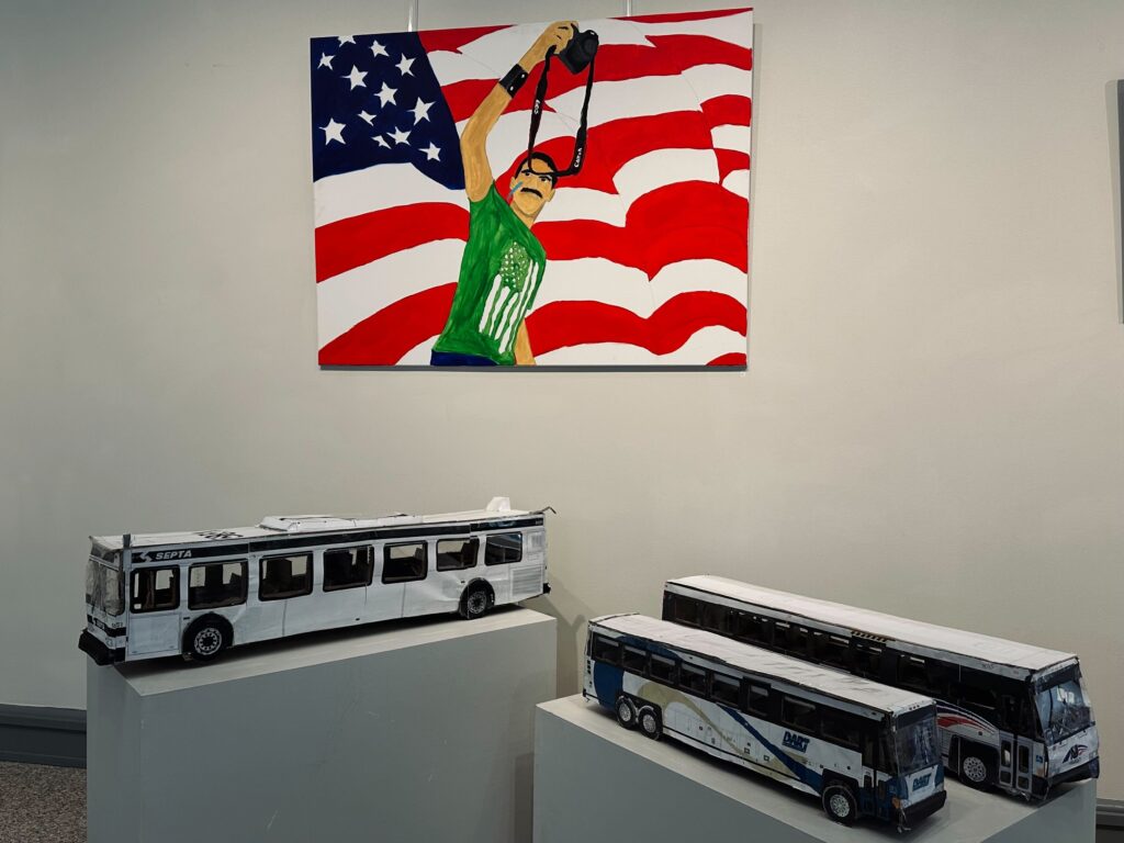 Buses built by hand