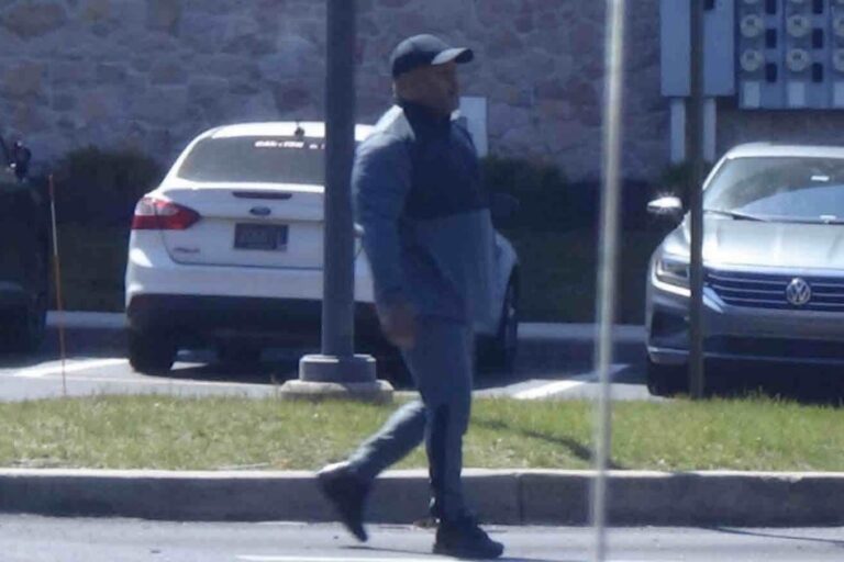 Dwayne Fountain walking
