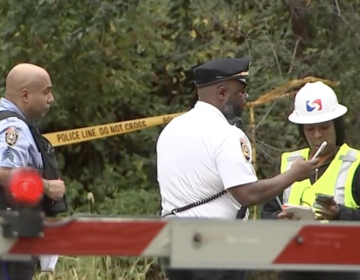 Police at scene of SEPTA accident