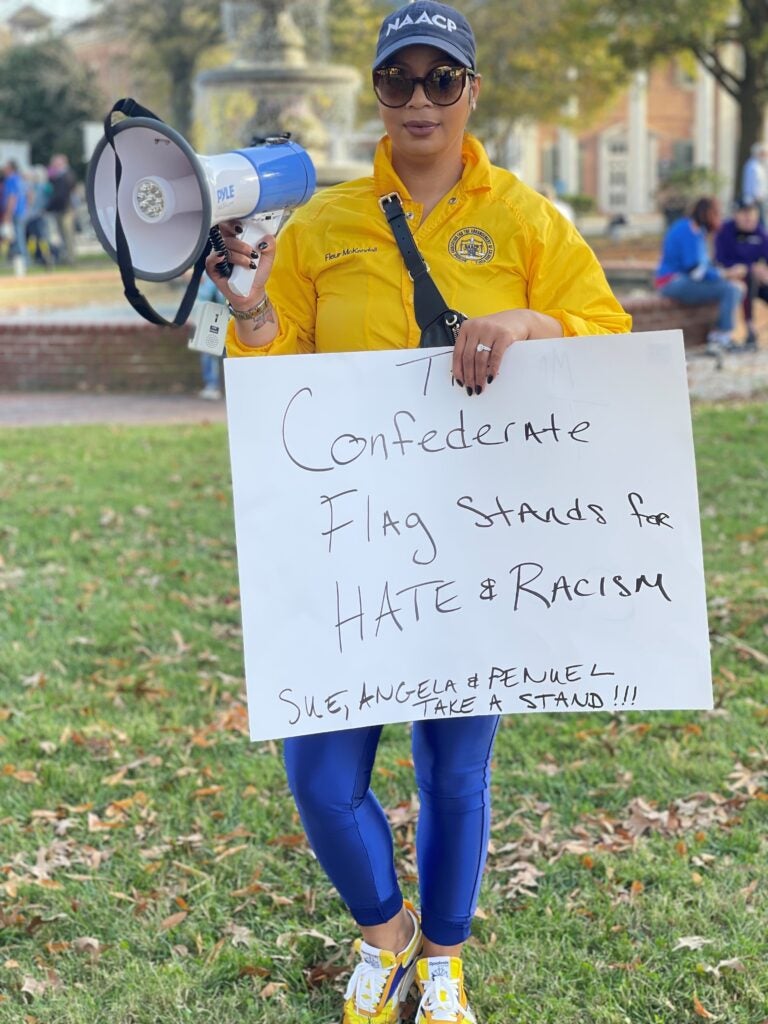 Fleur McKendell, president of the Delaware NAACP