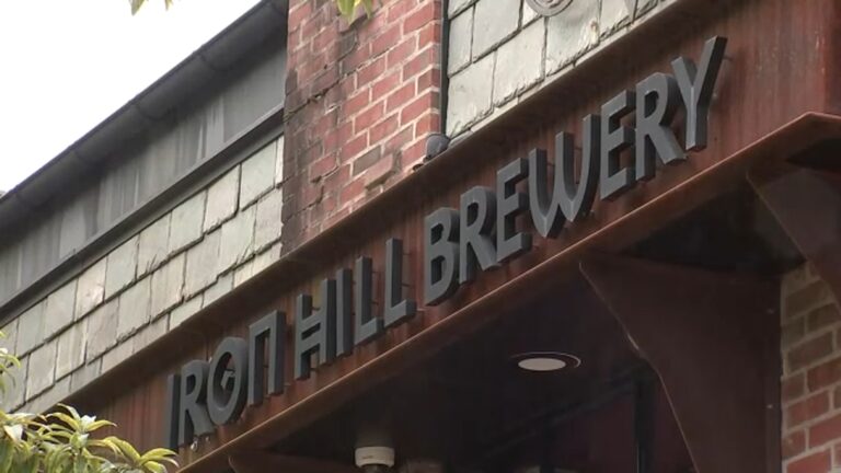 iron-hill-brewery A sign for Iron Hill Brewery