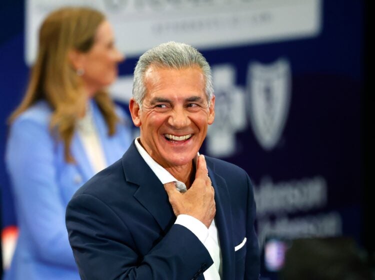 Jack Ciattarelli smiles