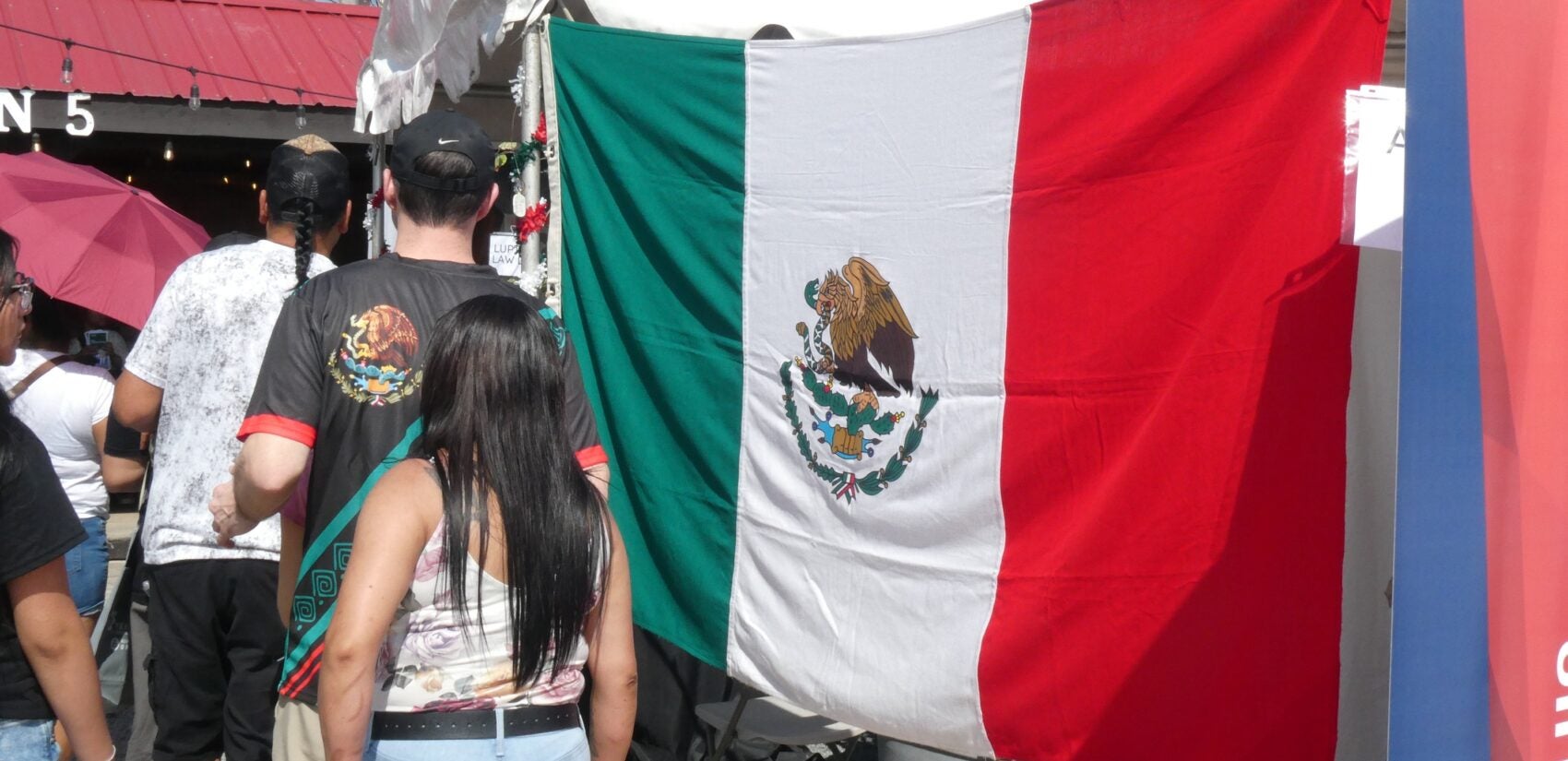 mexican-independence-day-festival-2025-09-14-3 a Mexican flag at the Mexican Independence Day Festival
