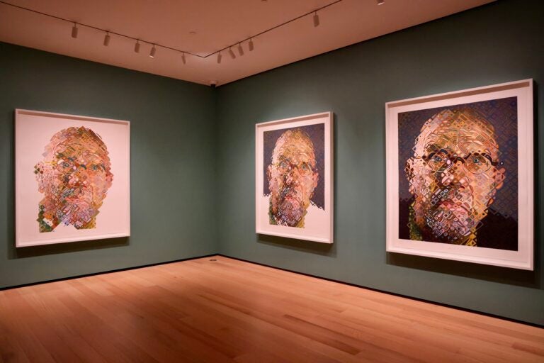 An entire room in the Brand X exhibition