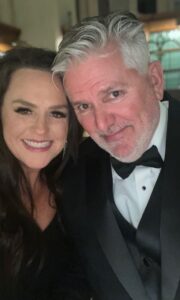 Tracey Yukich Lane with her husband, Chris Lane. (Courtesy of Yukich Lane)