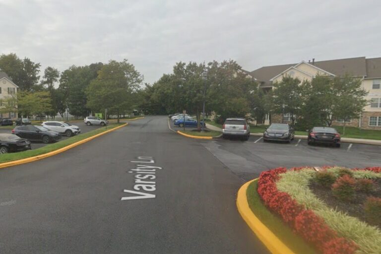 Varsity Lane in Bear, Delaware, at an apartment complex