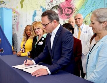 Governor Josh Shapiro signs executive order at press conference