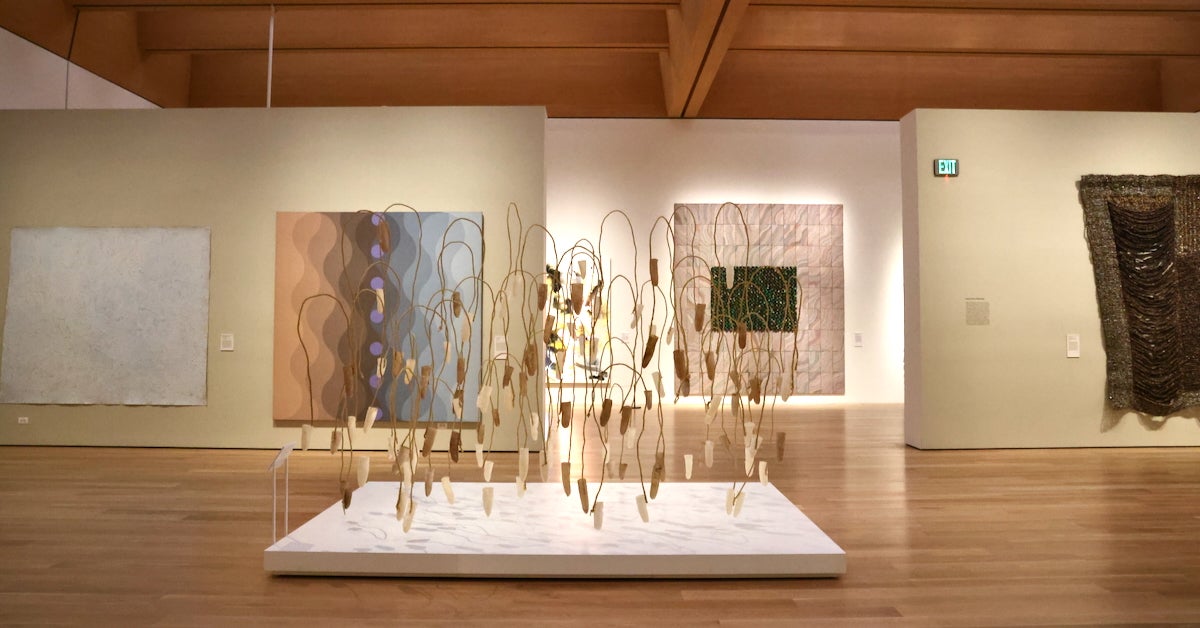 2025 10 17-e lee-princeton nj university art museum-modern art The modern and contemporary gallery at the Princeton University Art Museum