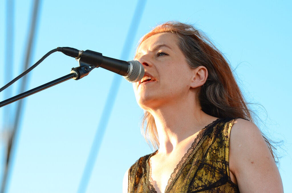 Nekko Case performs on day one of the Coachella Music and Arts Festival