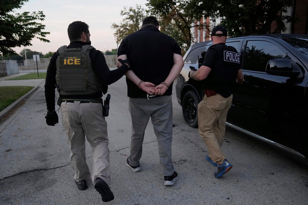 ICE airs ads stirring up local frustration to recruit police