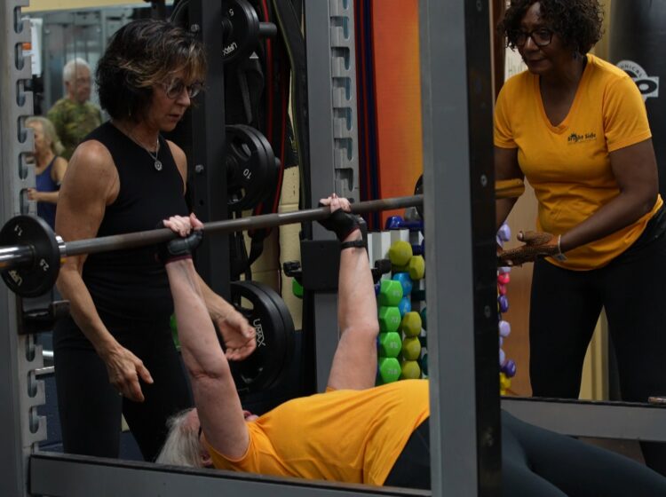 Weightlifting ladies of Sally’s Iron Mustangs