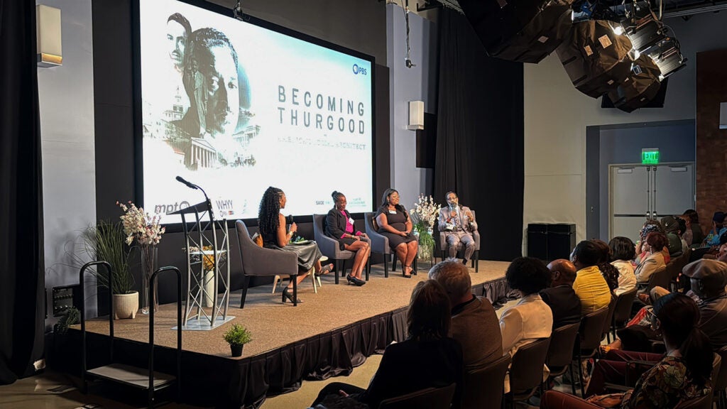 Becoming Thurgood panel and audience
