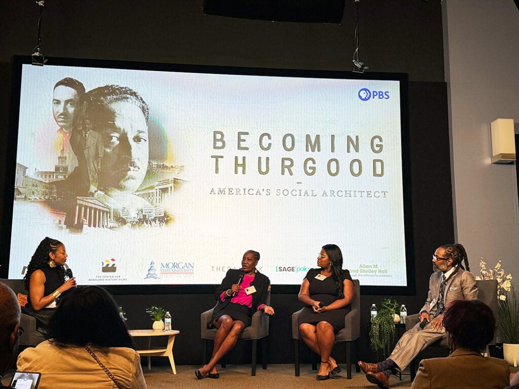 Becoming Thurgood panel and audience