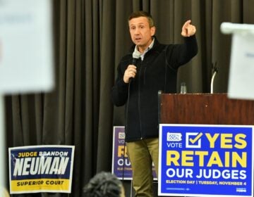 Election 2025 Pennsylvania Supreme Court Democratic National Committee chairman Ken Martin speaks