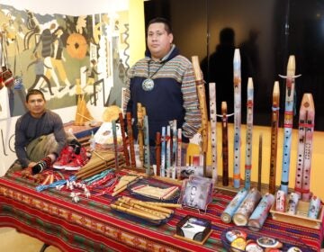 dia-de-los-muertos-jpg-103125-01 Peruvian artist Richi Olivera joined the Delaware Art Museum’s sixth annual Día de los Muertos celebration