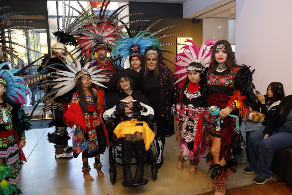 Community members gathered at the Delaware Art Museum’s Día de los Muertos celebration