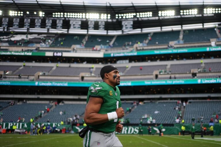 Philadelphia Eagles quarterback Jalen Hurts