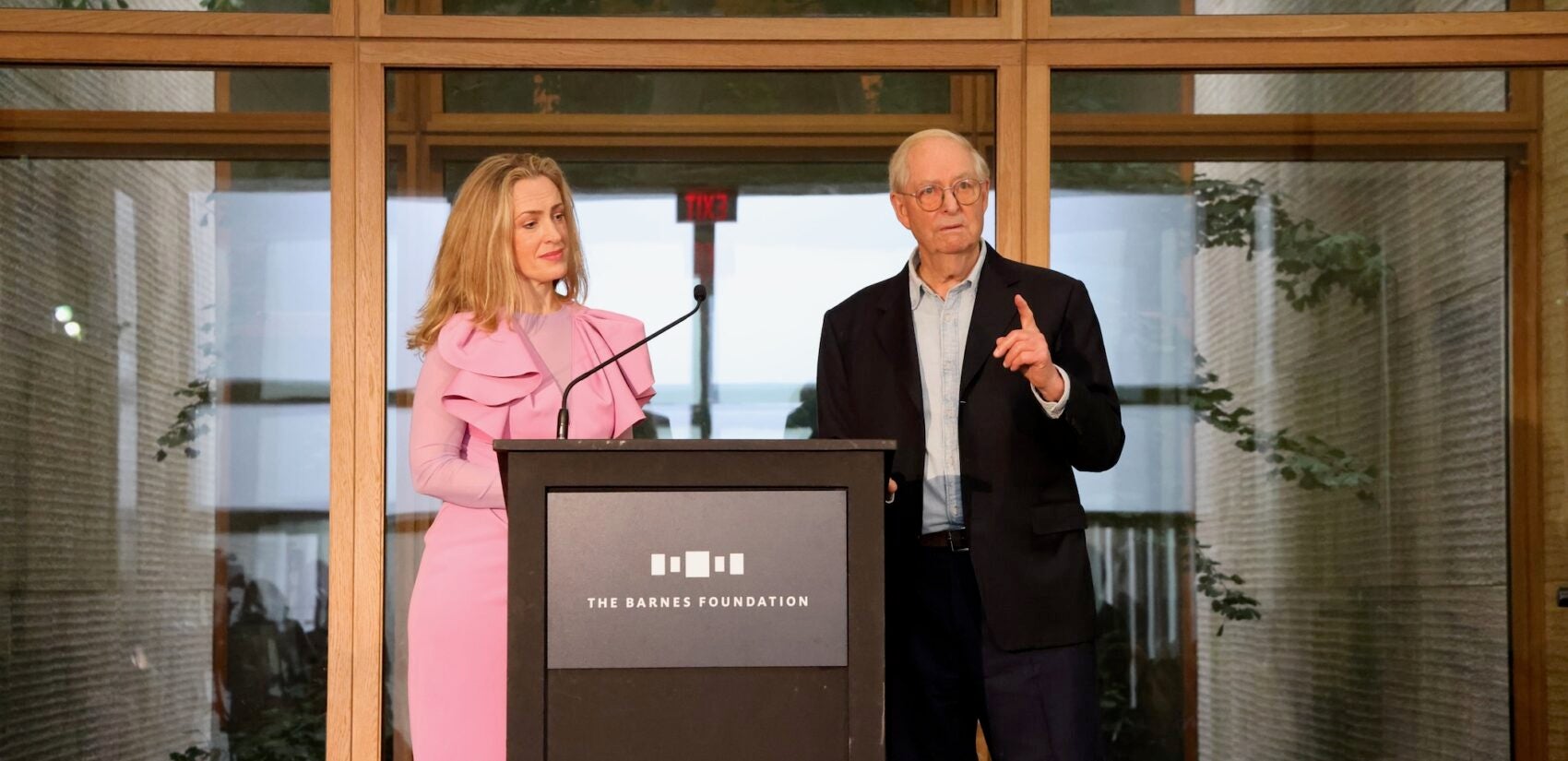 2025 10 14-e lee-nancy ireson christopher green-philadelphia the barnes foundation-henri rousseau exhibit curators Co-curators of ''Henri Rousseau: A Painter's Secrets,'' Nancy Ireson and Christopher Green