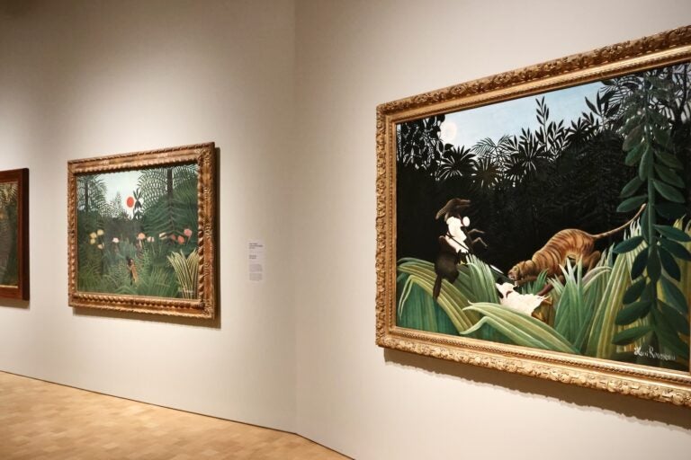 Henri Rousseau's ''Scout's Attacked by a Tiger''