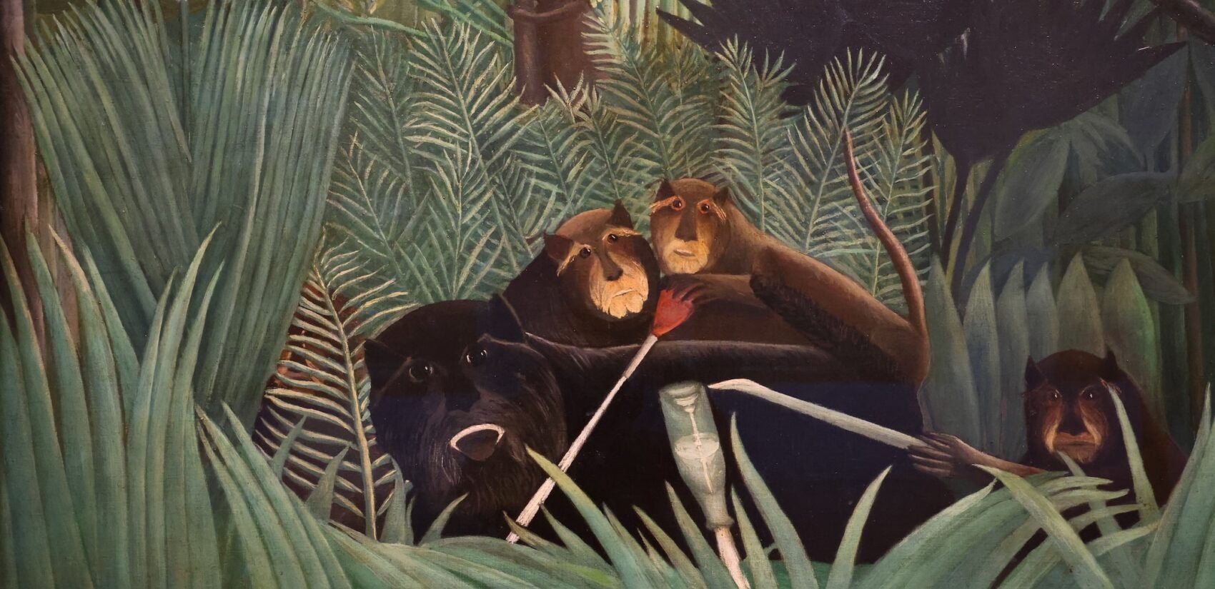 2025 10 14-e lee-philadelphia the barnes foundation-henri rousseau exhibit the merry jesters ''The Merry Jesters'' (1906) by Henri Rousseau
