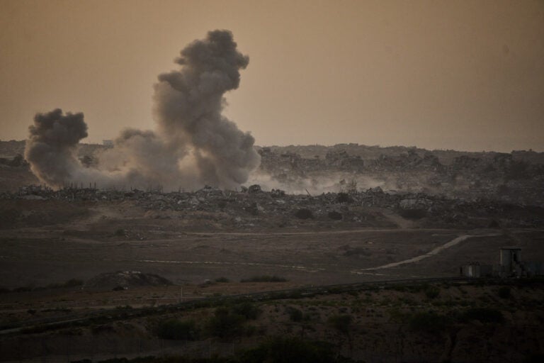 Israel military strike in the northern Gaza Strip