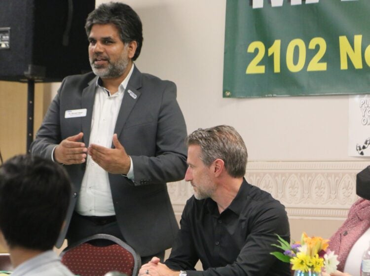 Naveed Baqir speaks