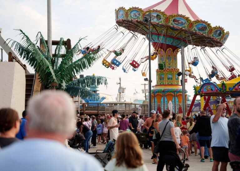 ocean-city-jersey-shore-2025-file-ap People enjoy Playland's Castaway Cove amusement park, in Ocean City