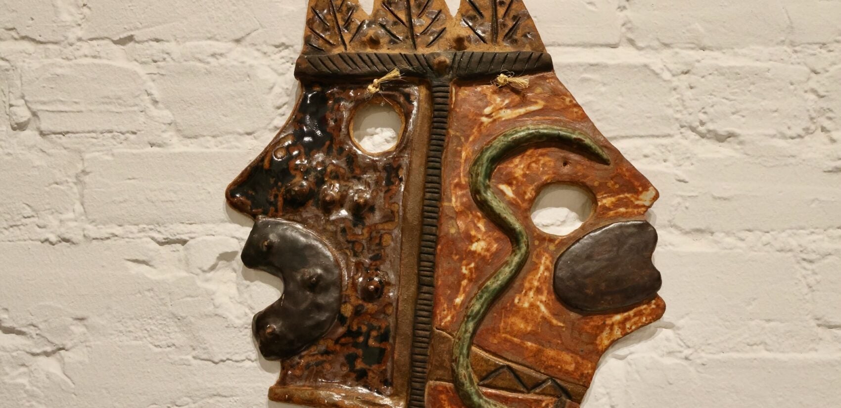 2025 09 26-e lee-philadelphia fabric workshop and museum-moki cherry exhibit living temple ceramic Moki Cherry studied and worked with ceramics at Greenwich House Pottery