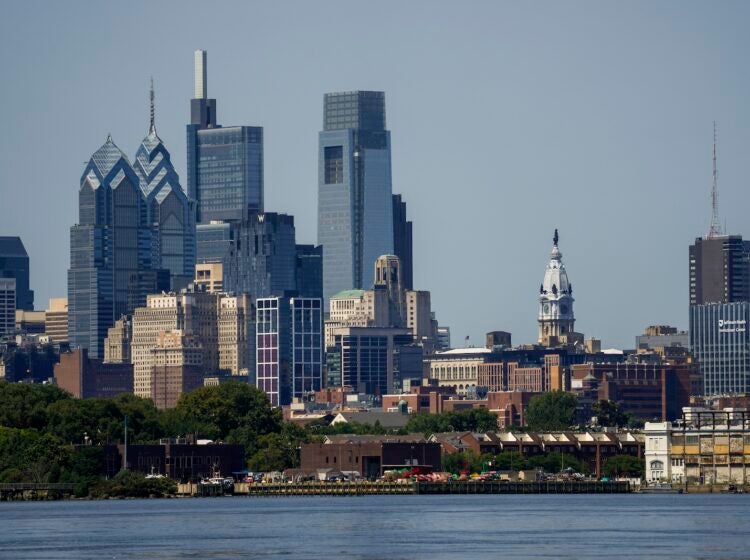 Shown is Philadelphia along the Delaware River, Wednesday, Sept. 4, 2024.