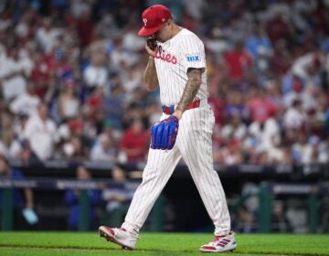 Philadelphia Phillies relief pitcher Orion Kerkering