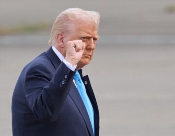 Japan Trump Asia U.S. President Donald Trump walks