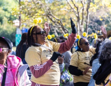 Jackie Jackson, 65, member of the PHL Huntington Park Walkers
