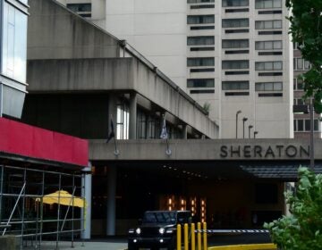 The Sheraton hotel in Center City