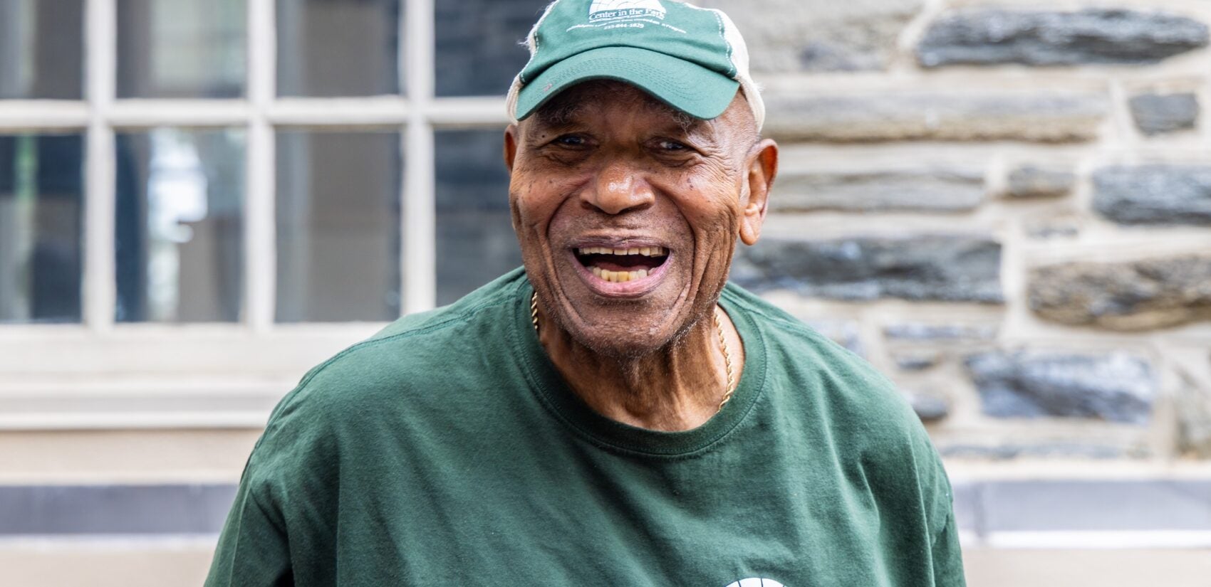 Fredrick Lewis smiles